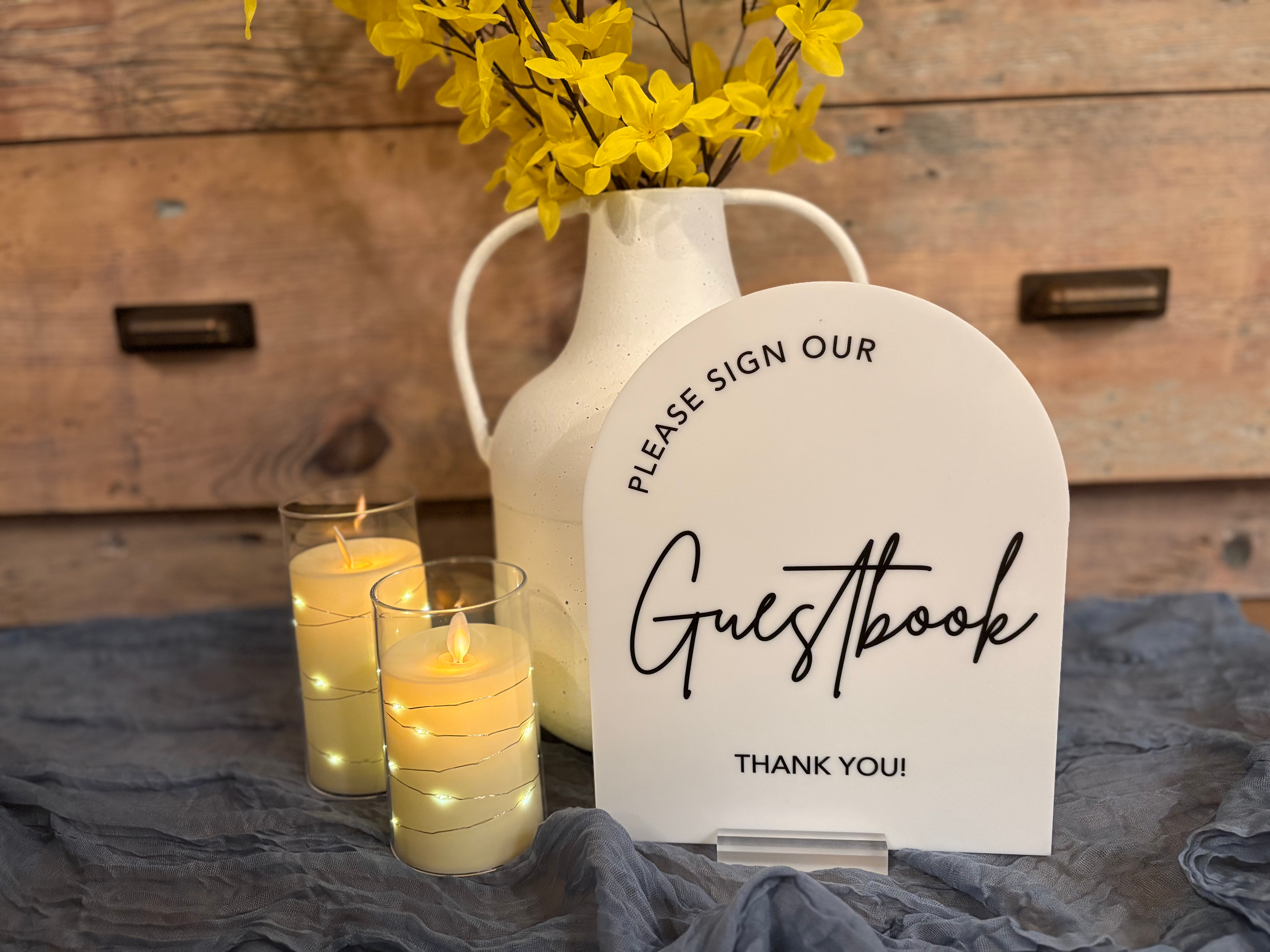 Guest Book Sign