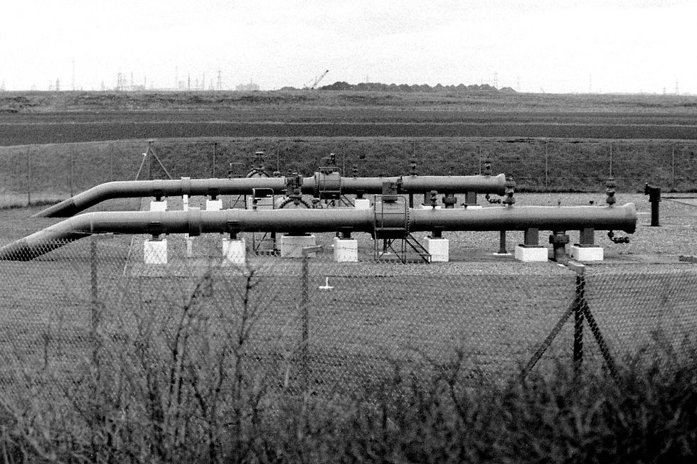 Pigging station for a gas pipeline. Creative Commons Attribution-Share Alike 4.0 International license.