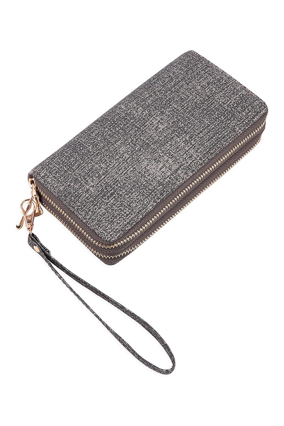 Thumbnail: Double Zipper Fashion Wallet