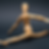 wooden toy person doing the splits