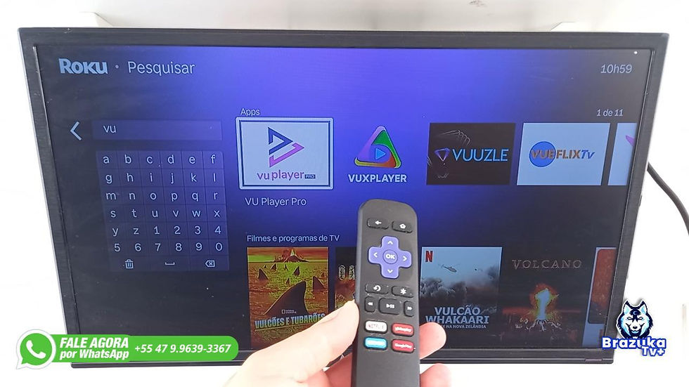 Vu Player Pro na RokuTV