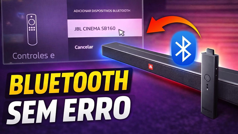 Como Instalar a JBL CINEMA no Amazon Fire Stick 4K Max
