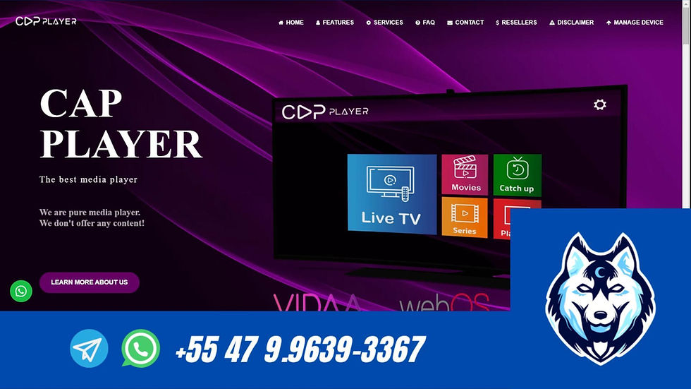 Como adicionar sua lista de canais no CAP PLAYER