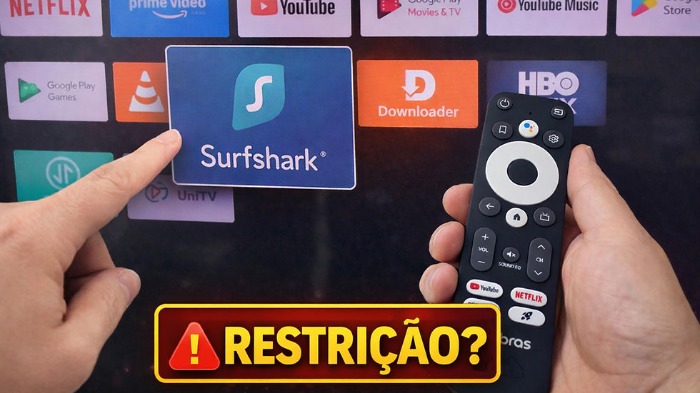 VPN Surfshark no TV Box Intelbras Instalação Rápida!