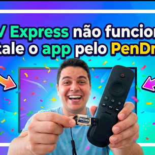 BTV Express não funciona - Instale o App pelo PenDrive