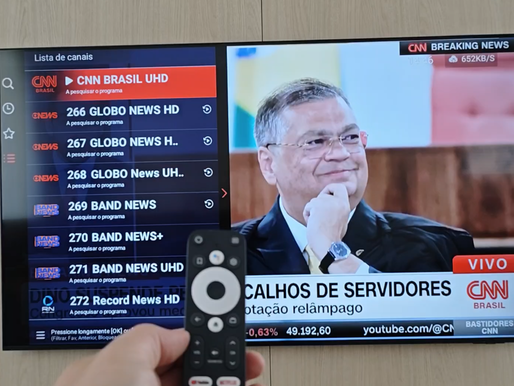Testei o UniTV na TV Box Intelbras + TV Samsung… Olha Isso! 🔥📺