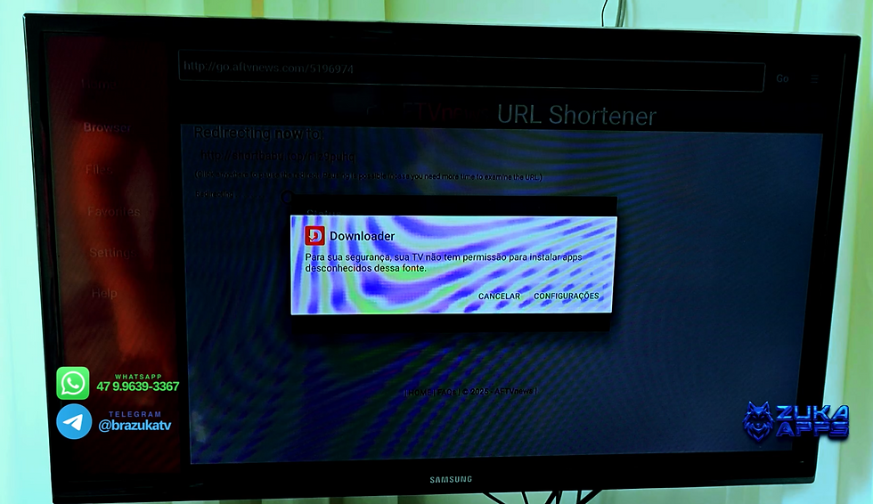 Permissão no app Downloader