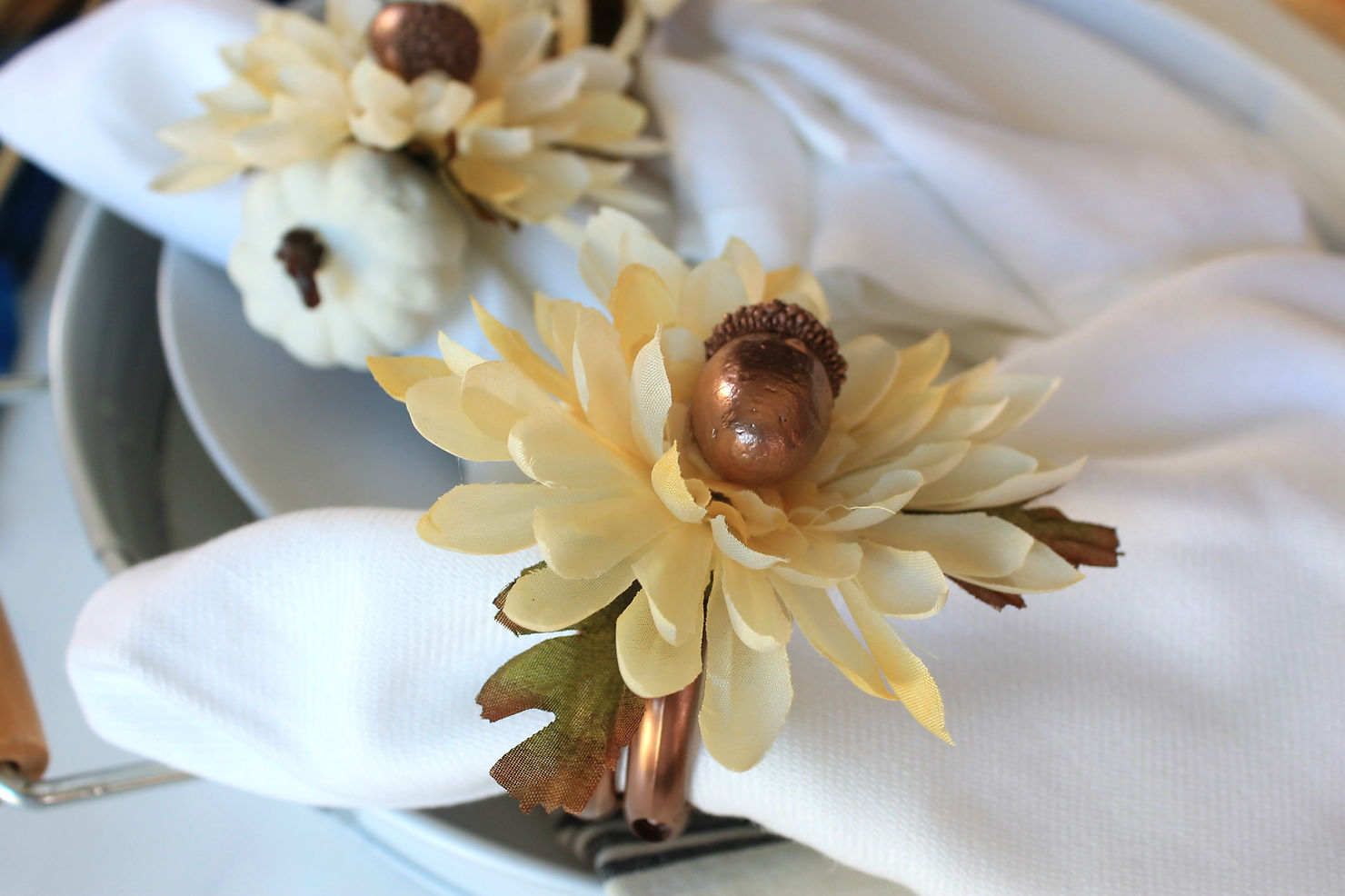 Fall Inspired DIY Napkin Rings 