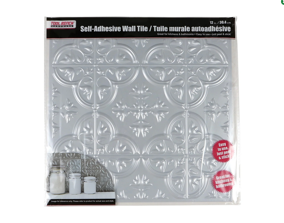dollartree peel and stick tiles