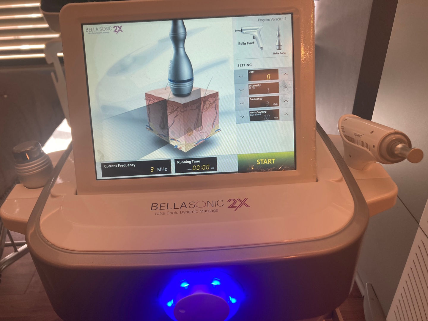 물광초음파 벨라소닉2X