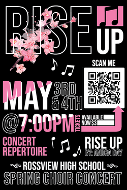 Rise Up Choir Poster Concept