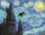 Paint Night - Harry Potter Meets Van Gogh
