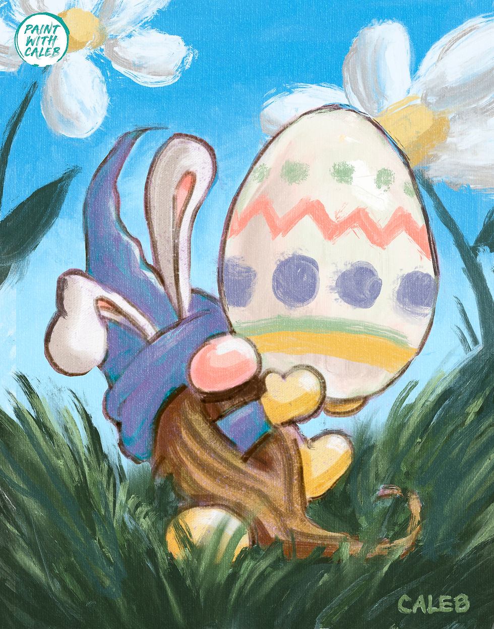 Paint Night - Easter Gnome