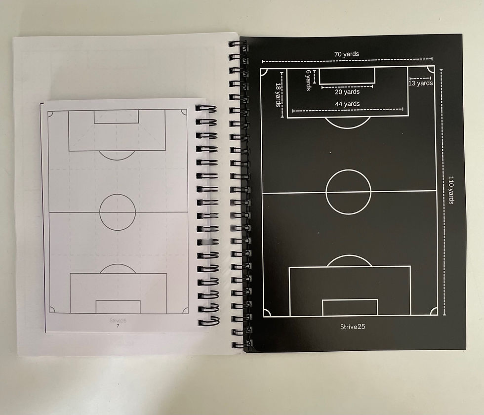 Thumbnail: Strive25 A6 - Football planner 