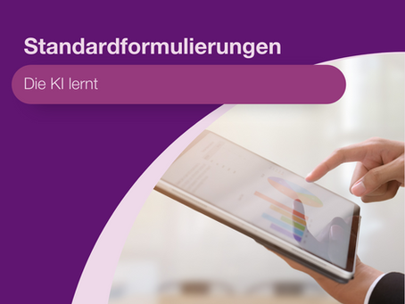 KI für Standardformulierungen