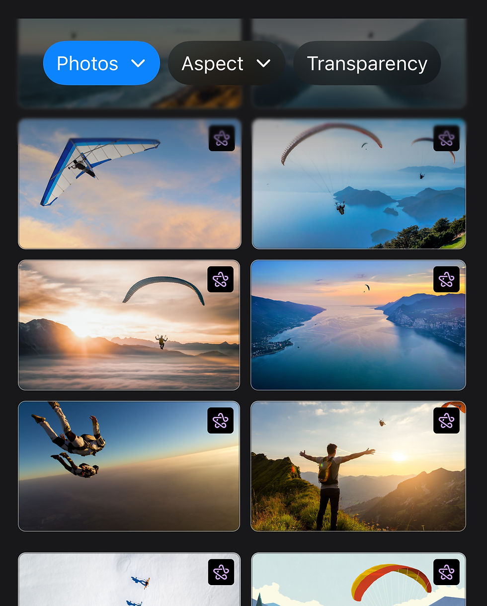 Apple Creator Studio  Keynote 包含測試版功能，例如從文字大綱產生簡報初稿，或從現有投影片建立簡報備註