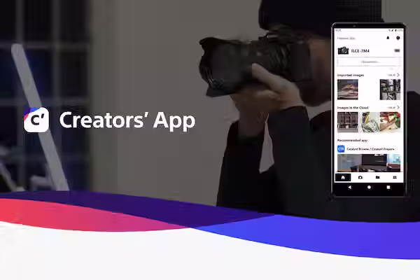 透過 Creators App 應用程式進行後製和在社交媒體上分享。