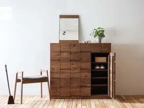 為玄關提供窩心的感覺 Maruta Mono 系列鞋櫃