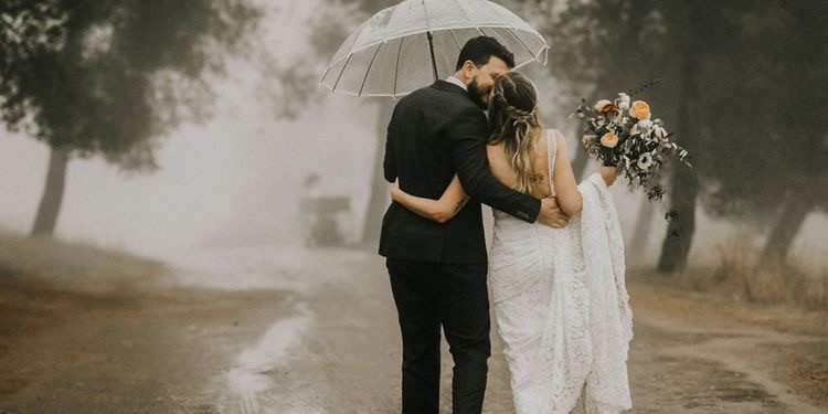 Comment réussir son mariage sous la pluie?