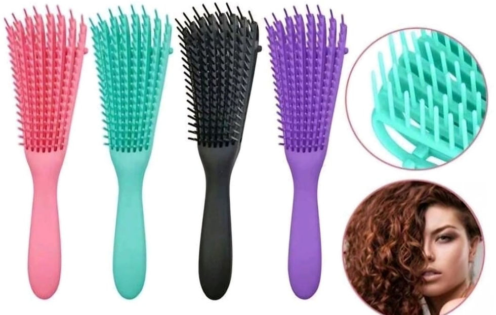 Cepillo para cabello rizado