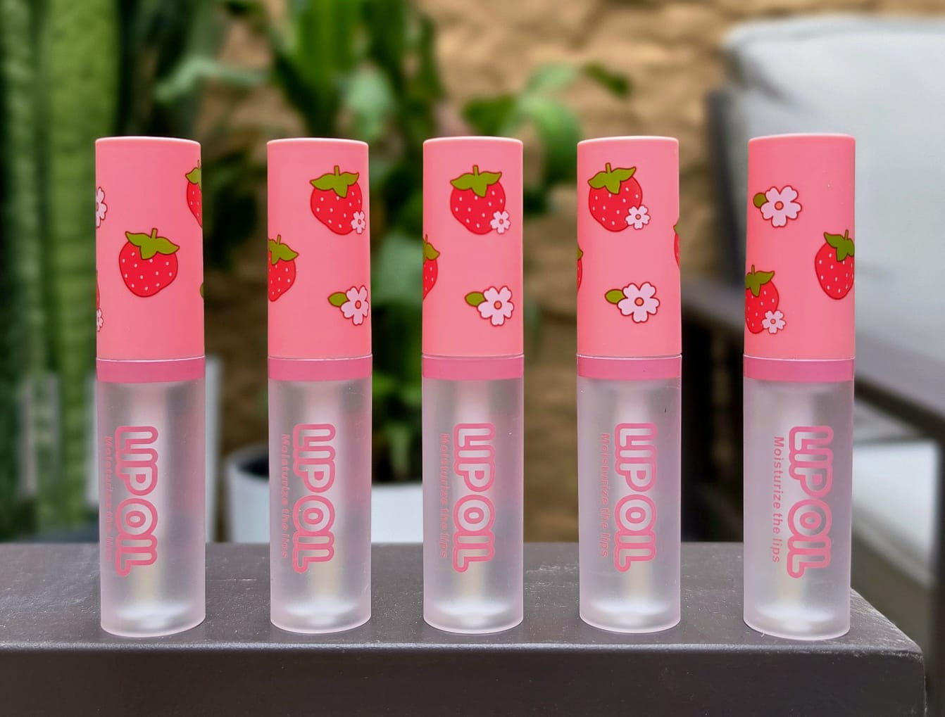 Lip gloss de fresa