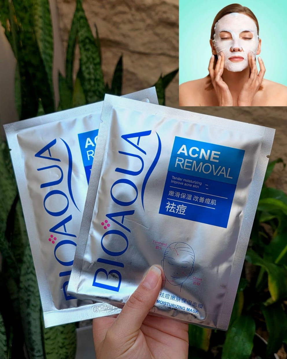 Mascarilla para acne