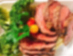 Sirloin with SpringVegetables