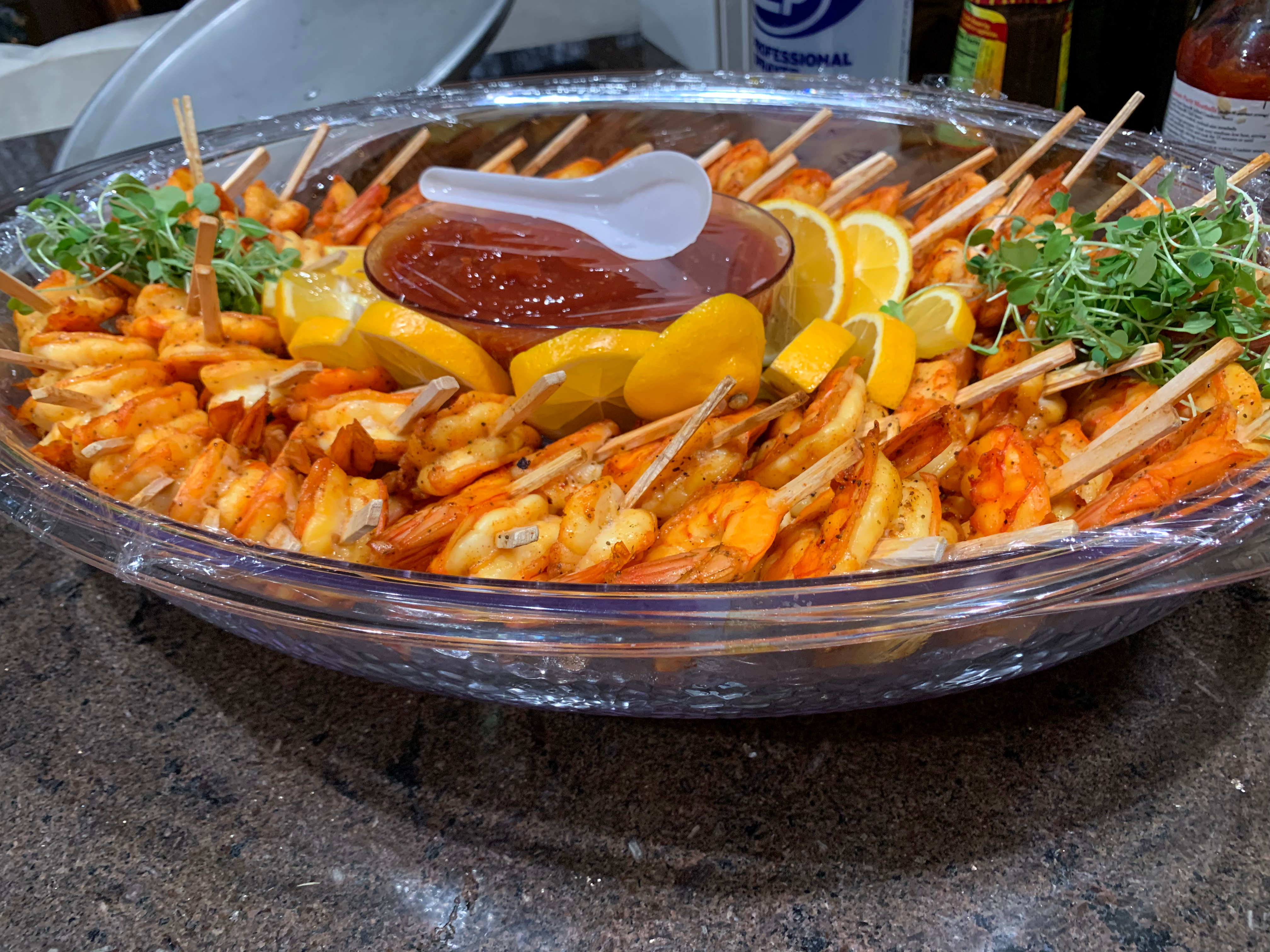 Arranged Food and Objects