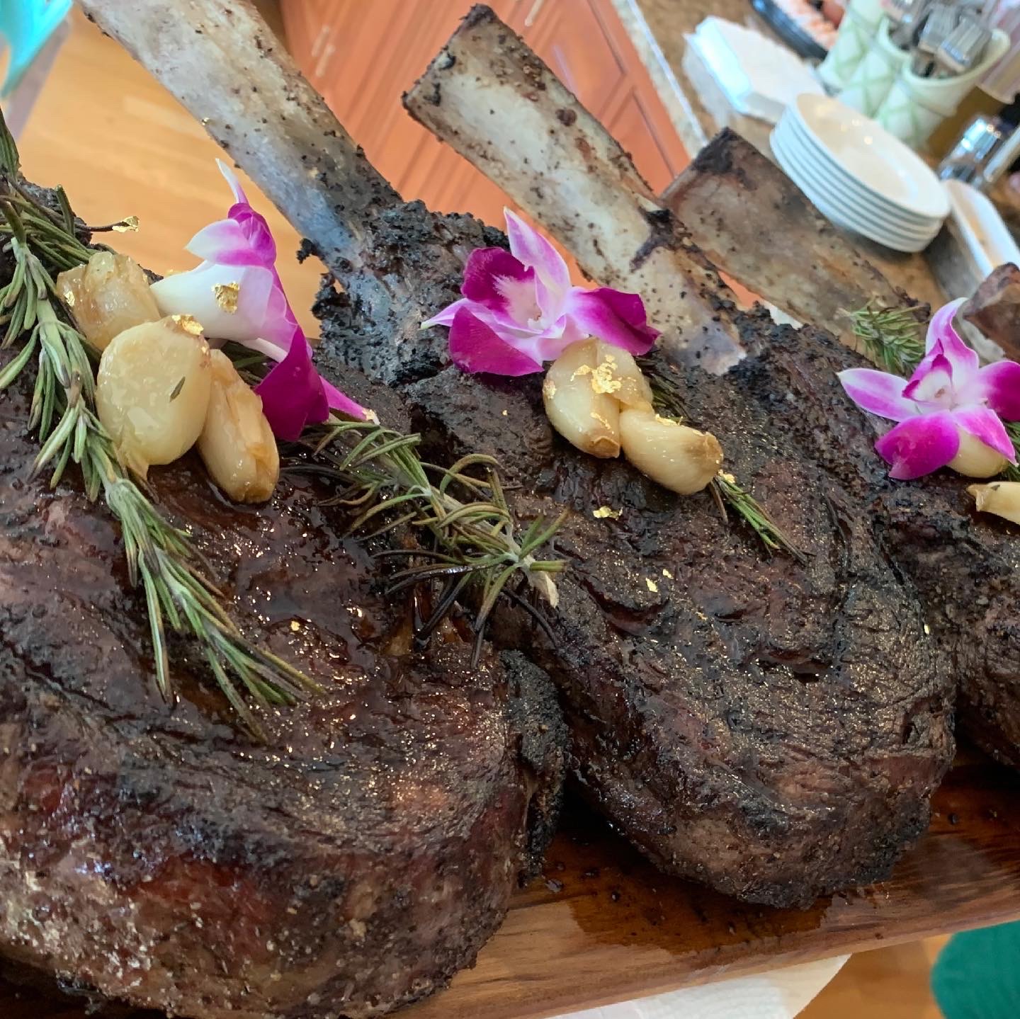 Arranged Food and Objects