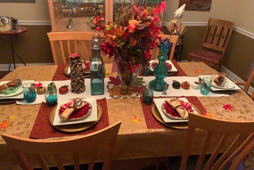 Arranged Food and Objects