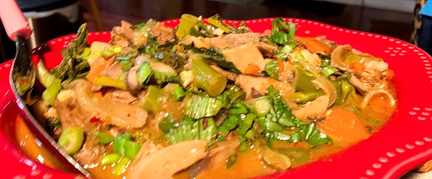 Arranged Food and Objects