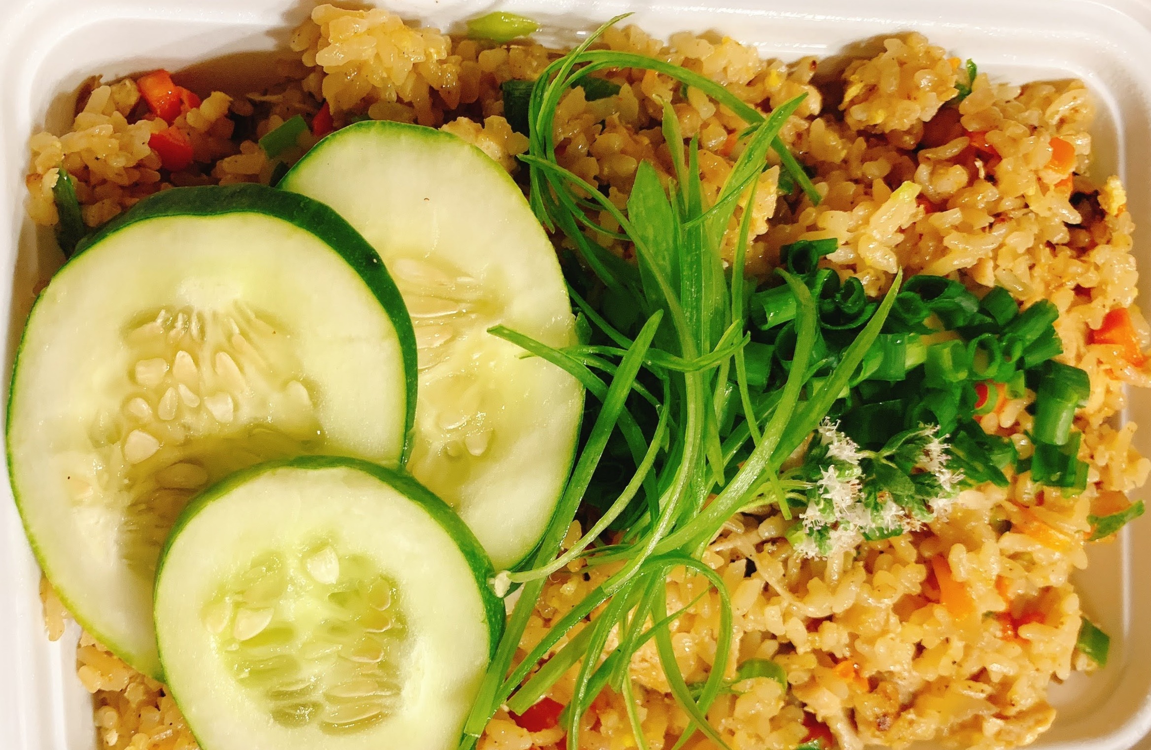 Arranged Food and Objects