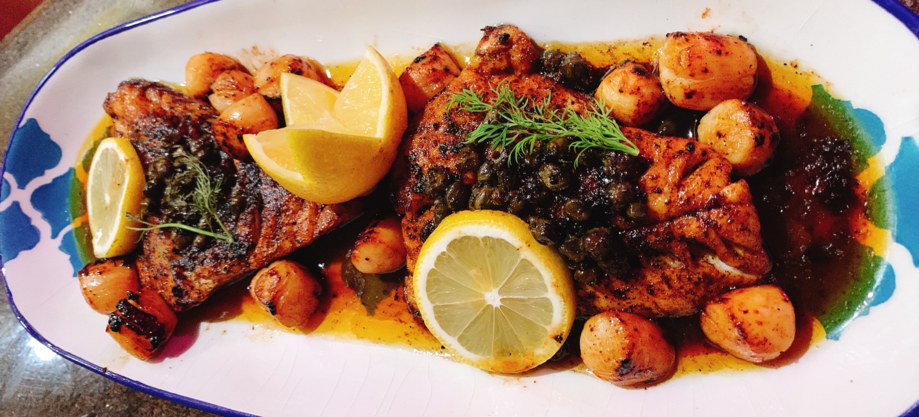 Arranged Food and Objects