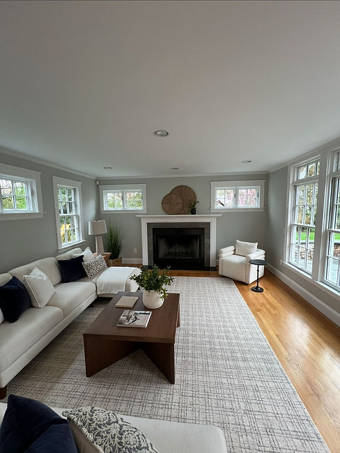 Interior renovation done by R&R Home Painting LLC