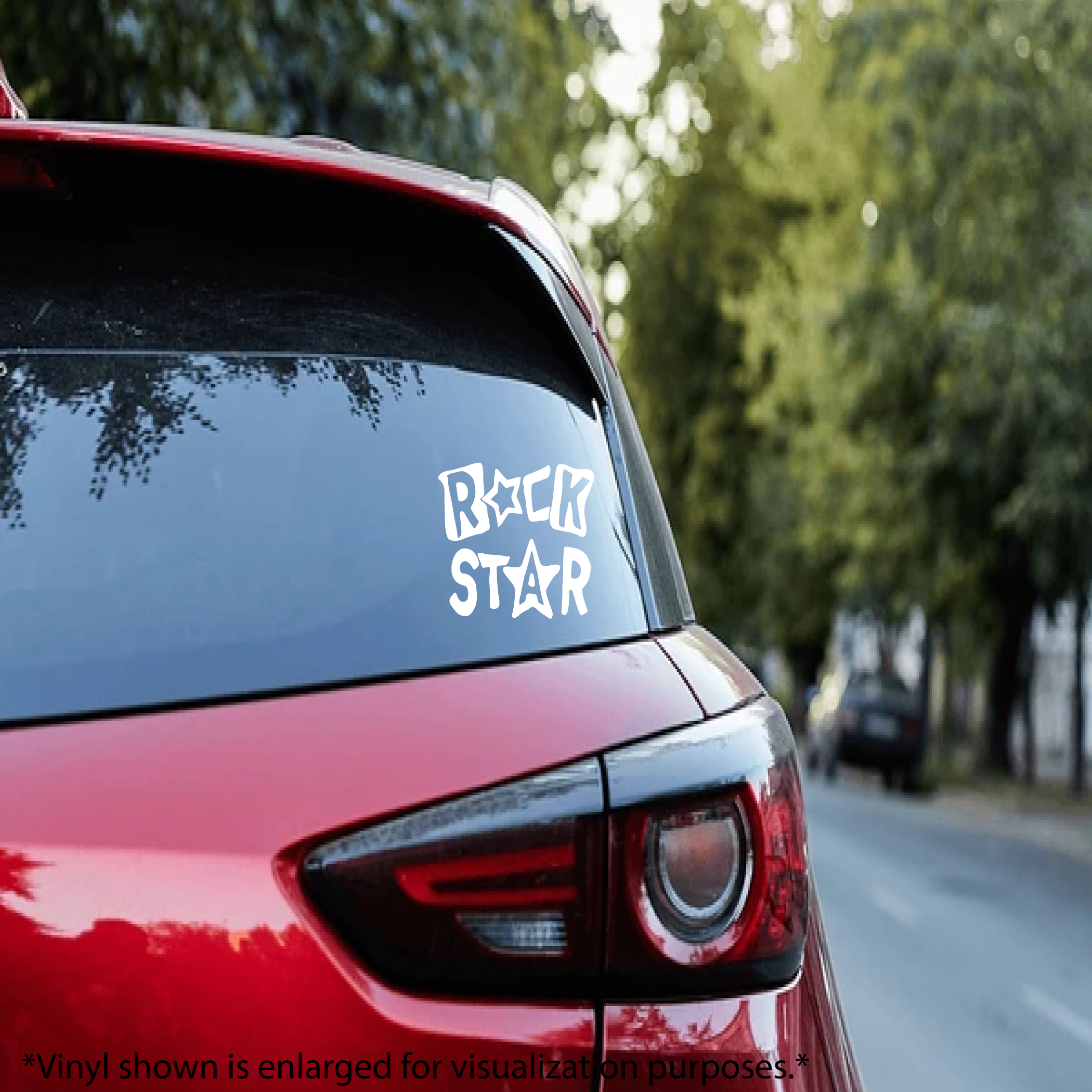 Rock Star Vinyl Decal