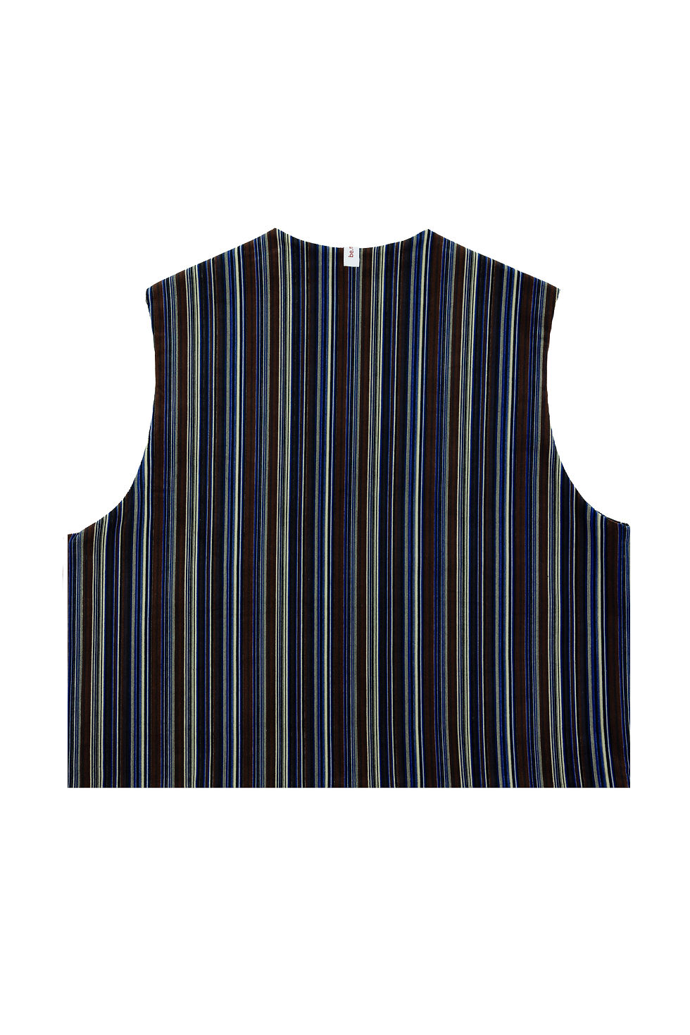 Küçük resim: Be.murphy - Striped Velvet Vest