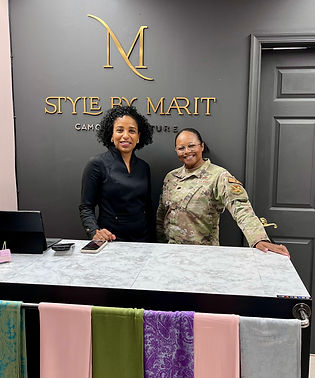 Style By Marit Boutique logo in gold, representing elegant and classic women's fashion.