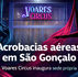 Acrobacias aéreas São Gonçalo - Voares Circus inaugura sede própria com aulas de tecido acrobático