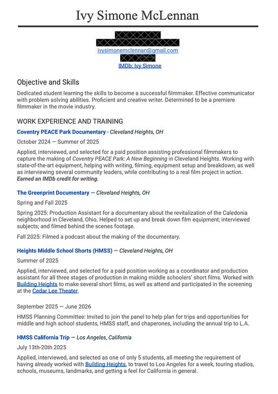 Ivy Simone McLennan - Resume screenshot.png