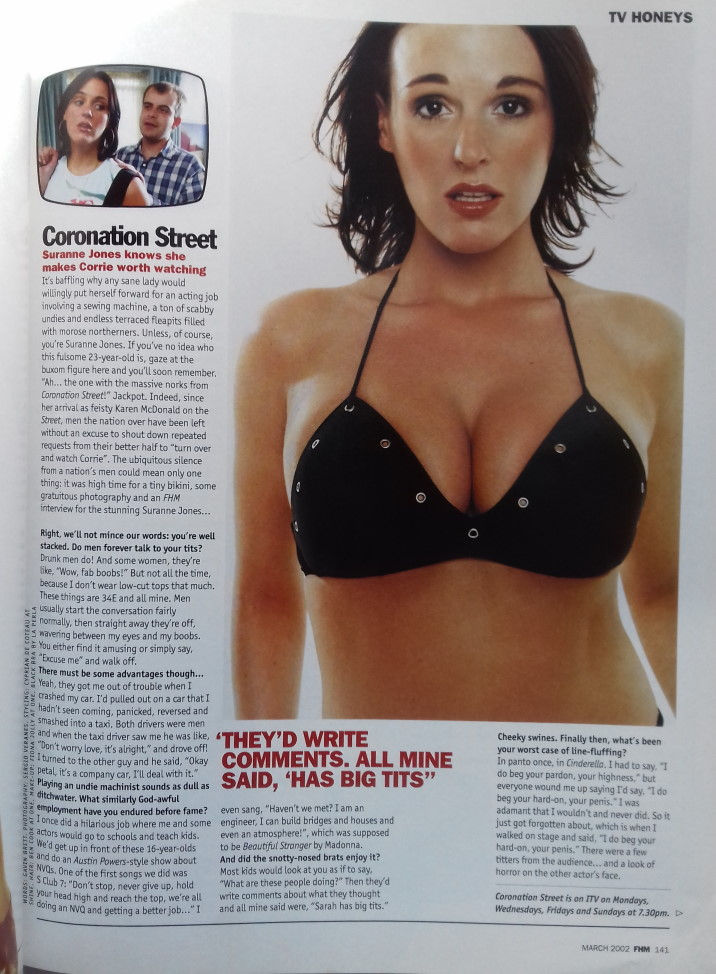 Thumbnail: FHM March 2002 #147 - Joanna Taylor, Elisa Donovan, Emma Caulfield