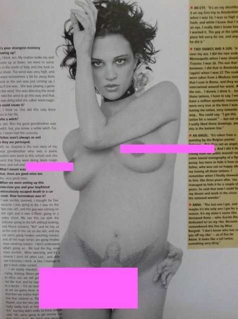 Thumbnail: Bizarre 47 June 2001 -  Asia Argento, Dennis Lehane