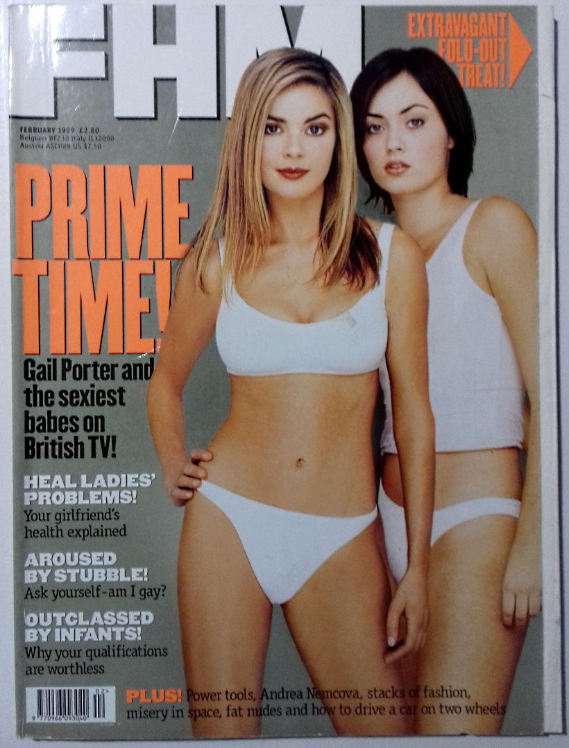 Thumbnail: FHM Feb 1999 #109 - Gail Porter, Jennifer Beals