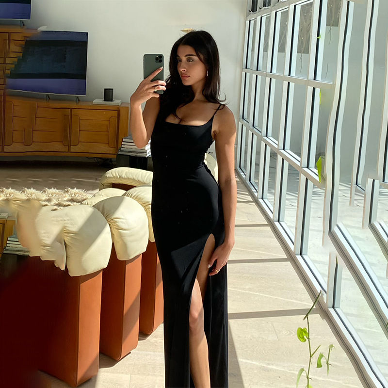 Elegant Lace Sling Dress for Women