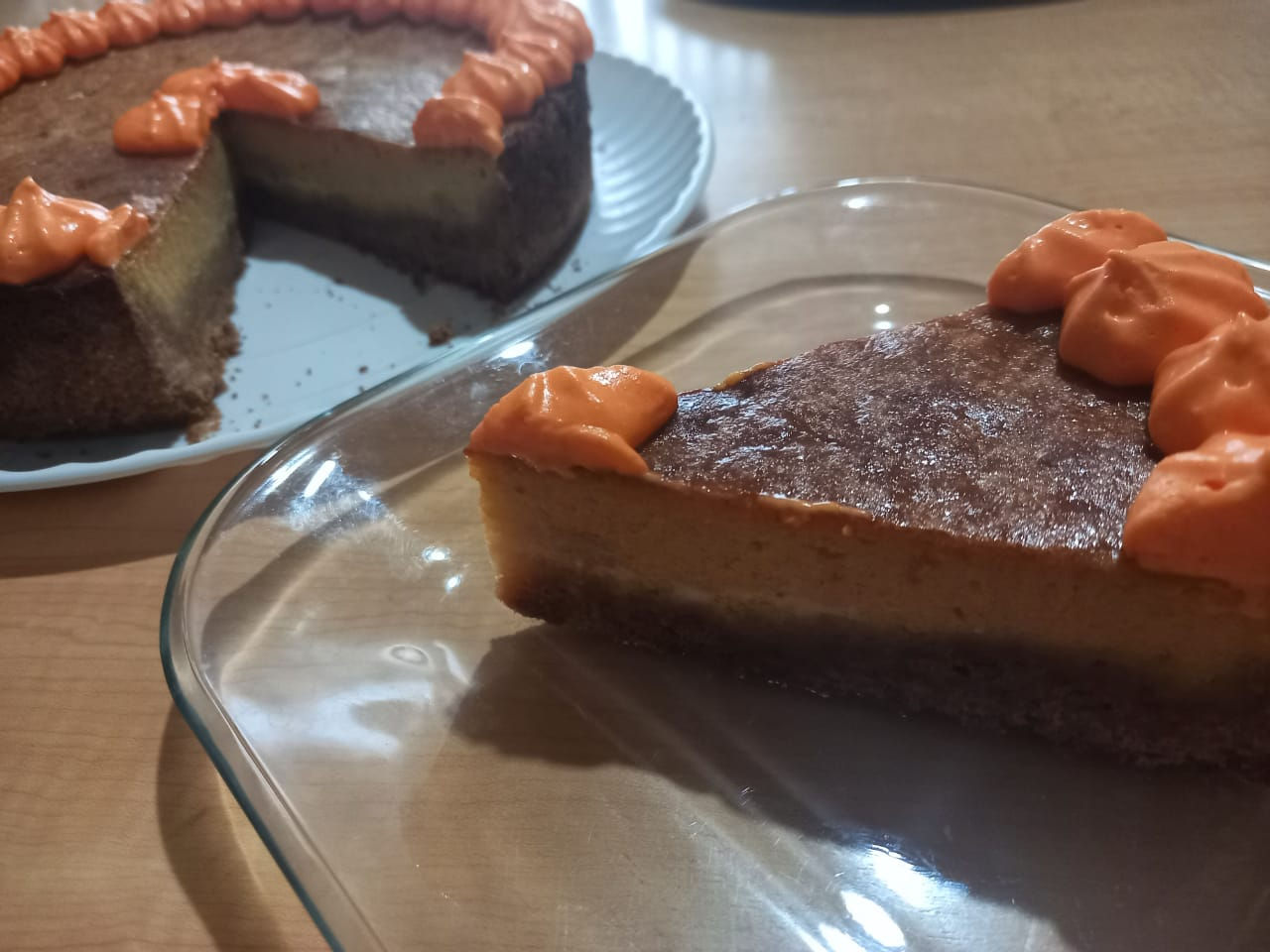 Pay de calabaza y lechera