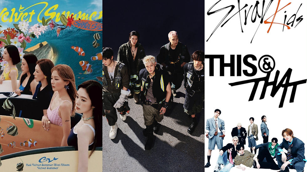 Red Velvet, NCT, Stray Kids, ENHYPEN e mais lançamentos de K-pop em agosto de 2026