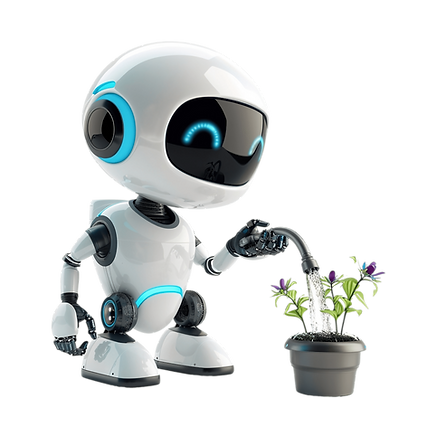 —Pngtree—robot watering plants activity_15577544.png