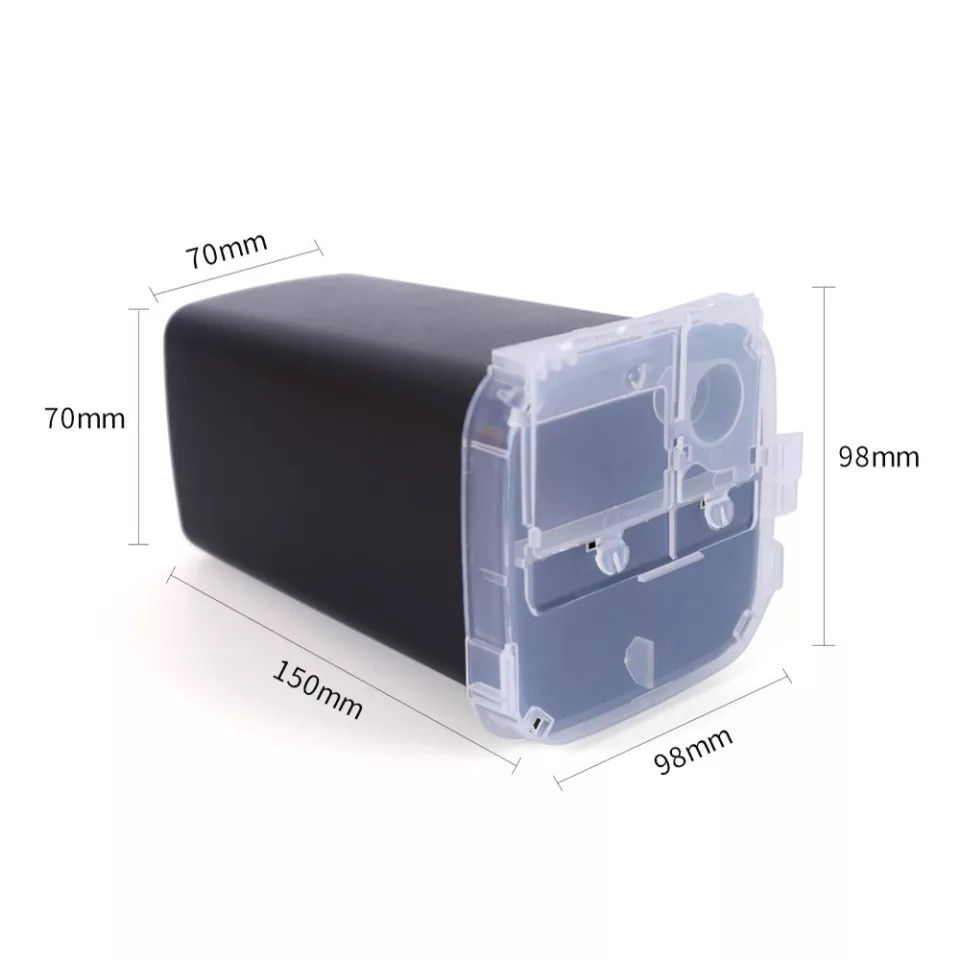 Thumbnail: 1pc Tattoo container waste box red