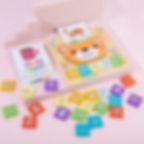 الصورة المصغرة: 2-in-1 letter matching Montessori educational toy