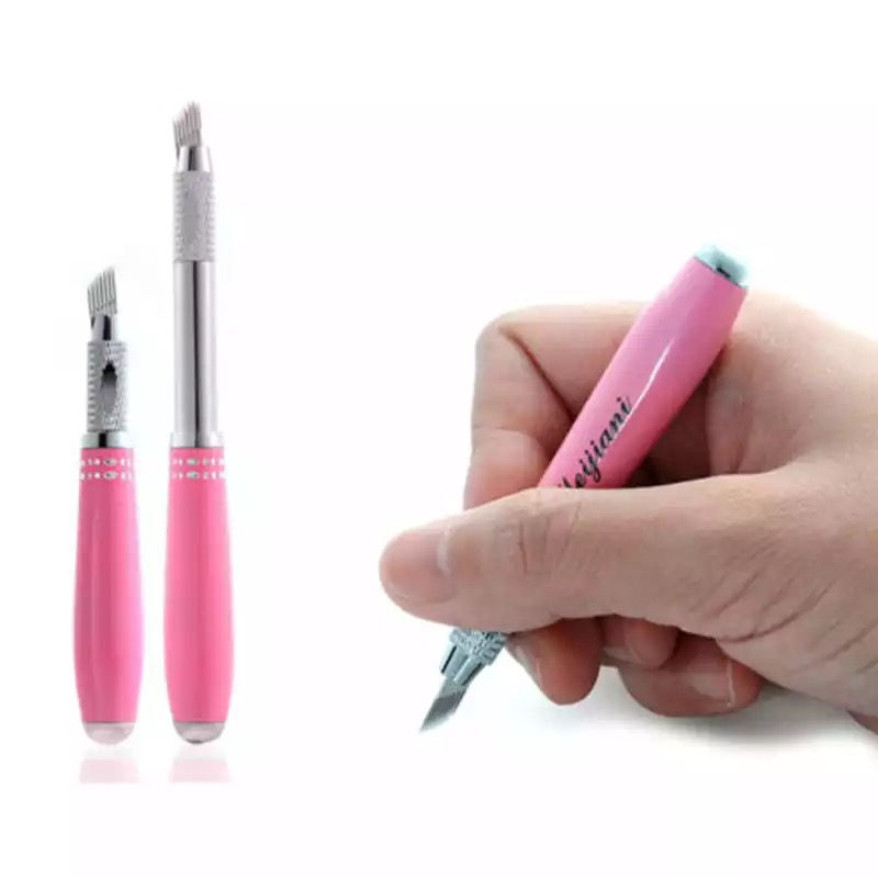 Thumbnail: Pink White Manual microblading pen