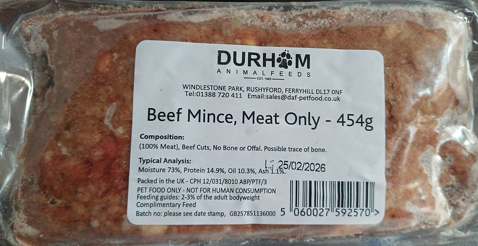 DAF Beef (Boneless) Mince 454g